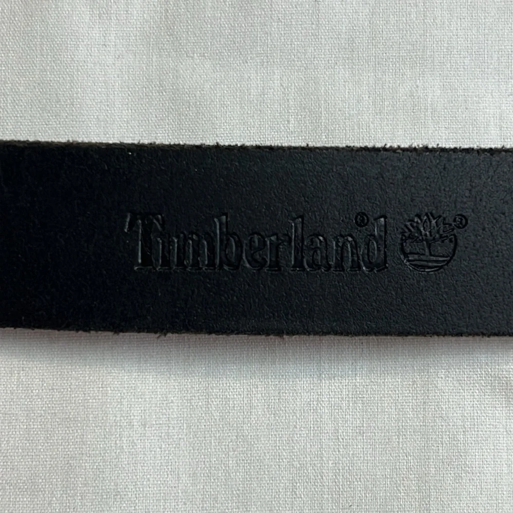 Timberland leather belt New Black New
